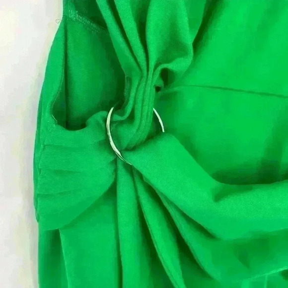 Alexis Royale One Shoulder Midi Dres in Jade Size XSmall - Picture 5 of 13